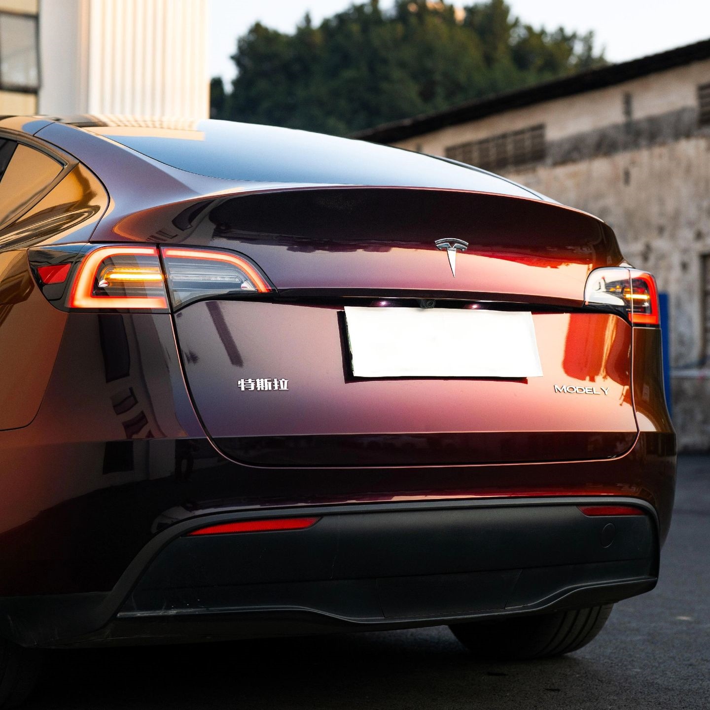 PET Gloss Shifting Red to Black Car Vinyl Wrap