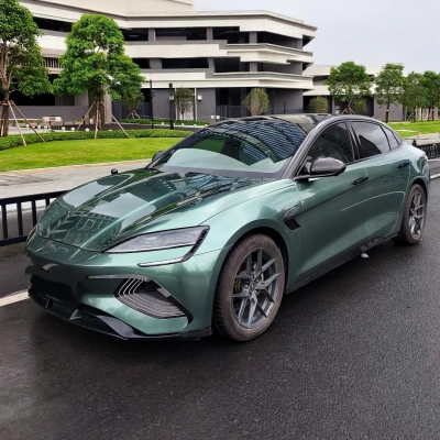 Gloss Metal Paint Fir Green Car Vinyl Wrap 02