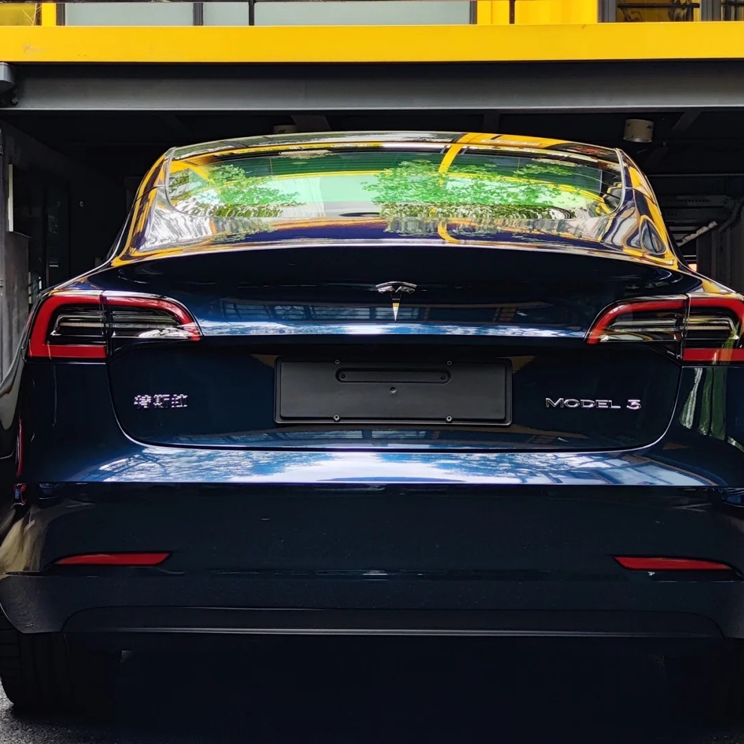 PET Glossy Ghost Midnight Blue Car Vinyl Wrap