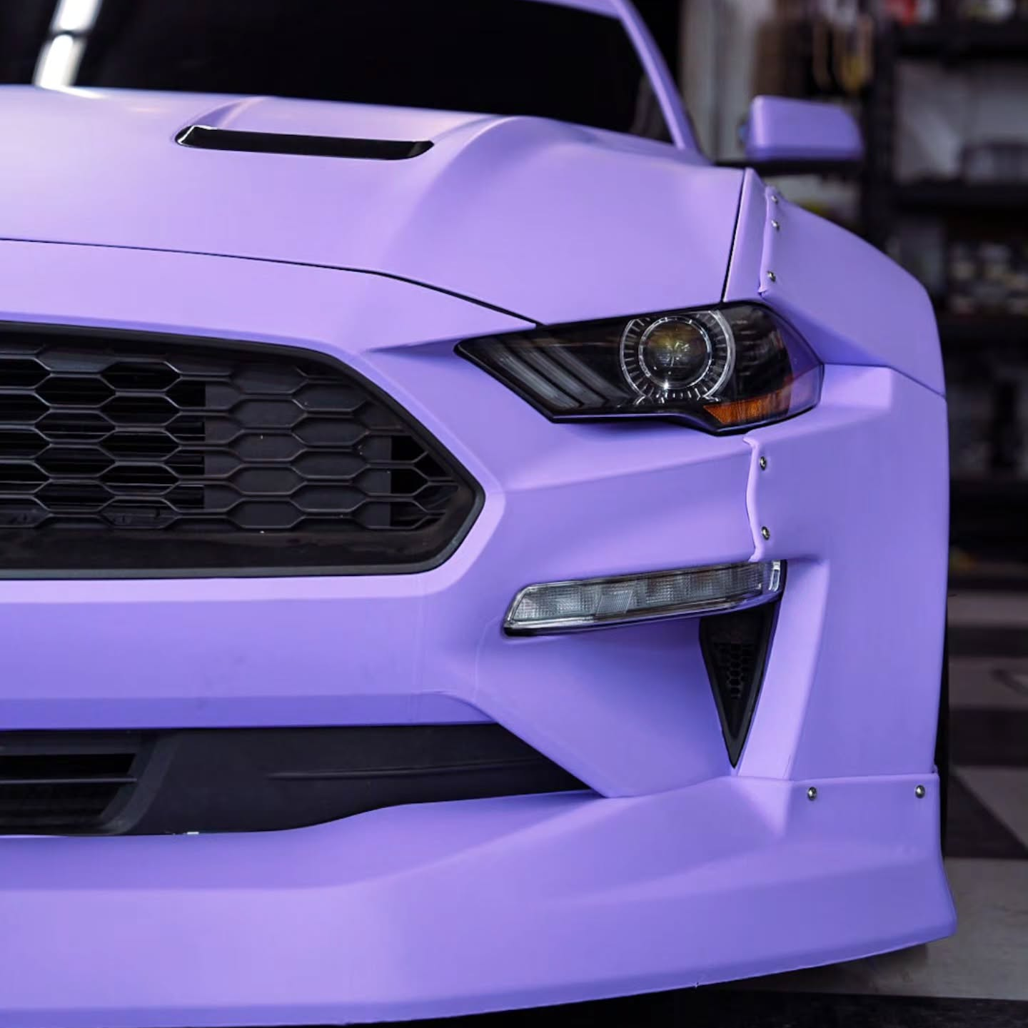 Ultimate Flat Lavender Purple Car Vinyl Wrap