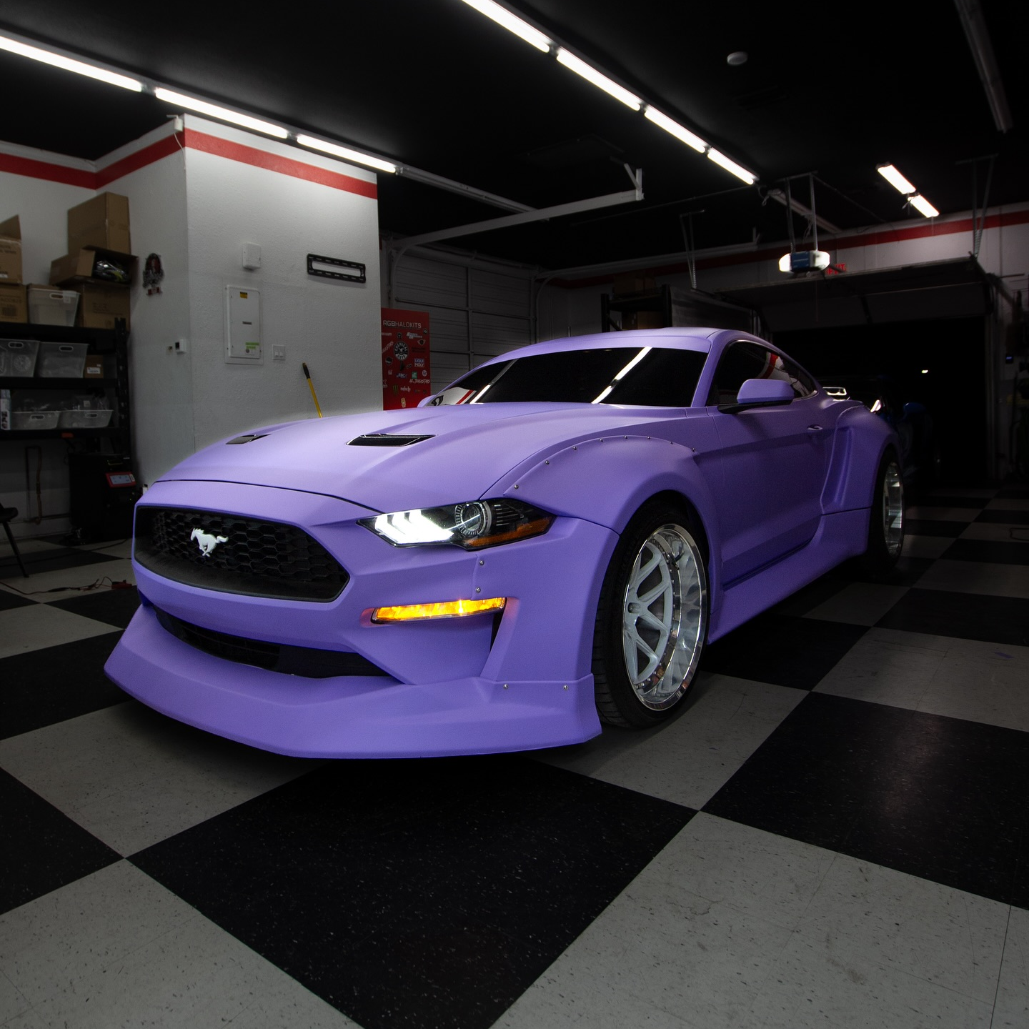 Ultimate Flat Lavender Purple Car Vinyl Wrap