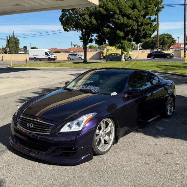 PET Gloss Ghost Midnight Purple Car Vinyl Wrap