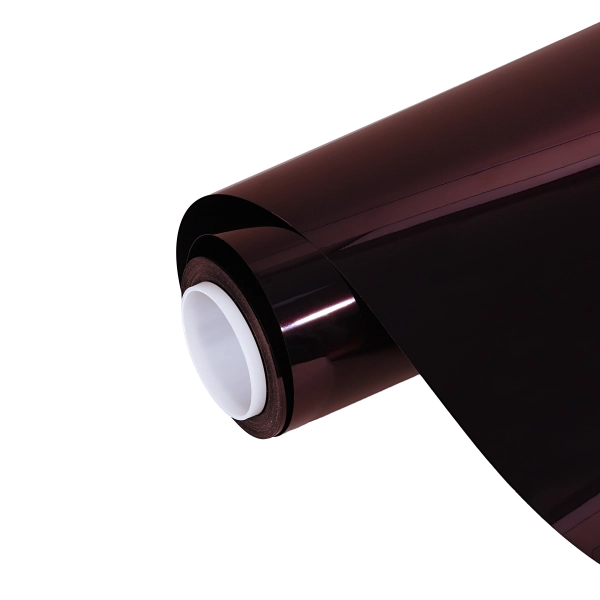 PET Gloss Shifting Red to Black Car Vinyl Wrap