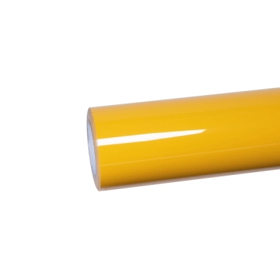 Gloss Sunflower Yellow Car Vinyl Wrap 01