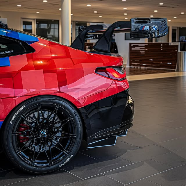 Red And Blue Squares Customized Car Vinyl Wrap