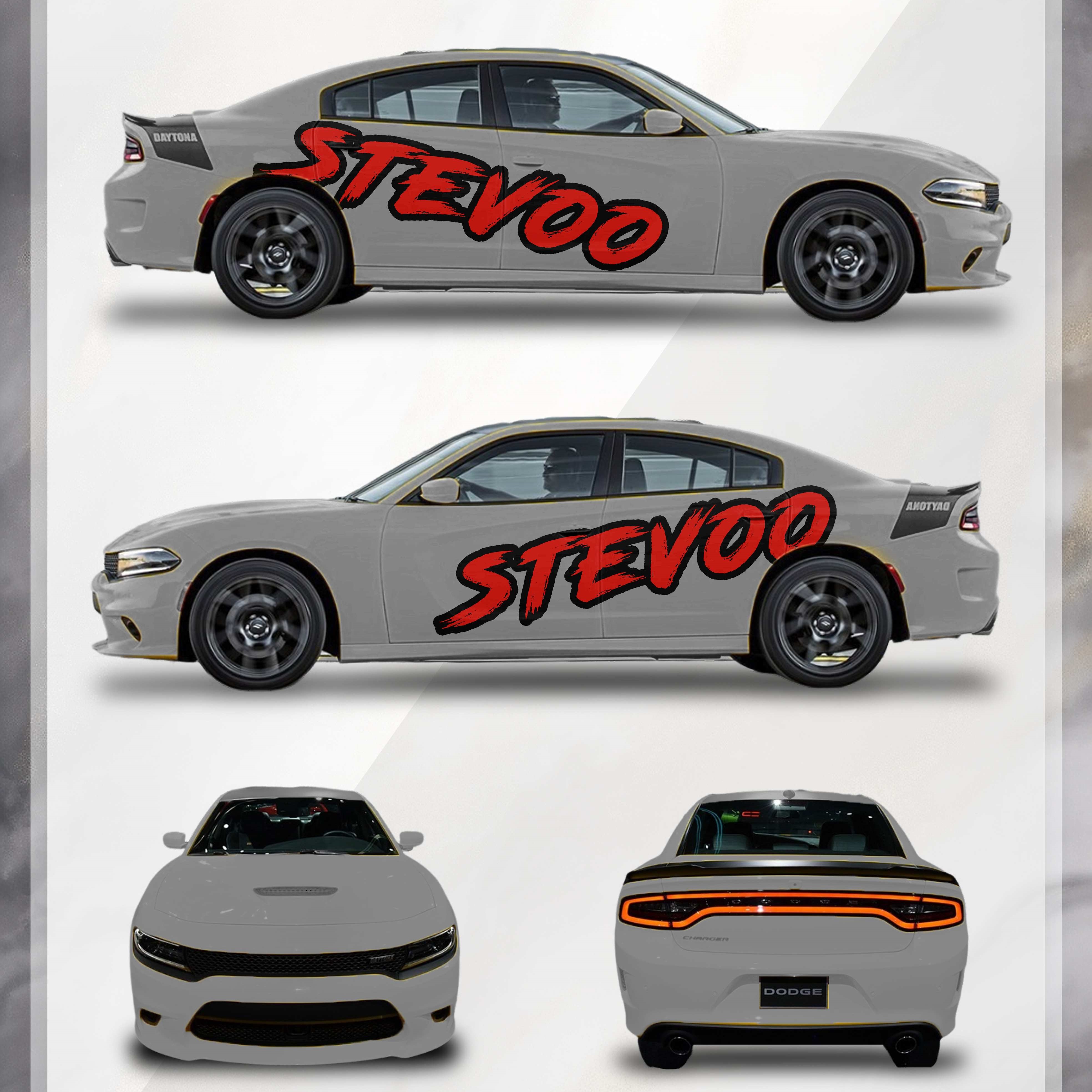 Stevoo Customized Car Vinyl Wrap