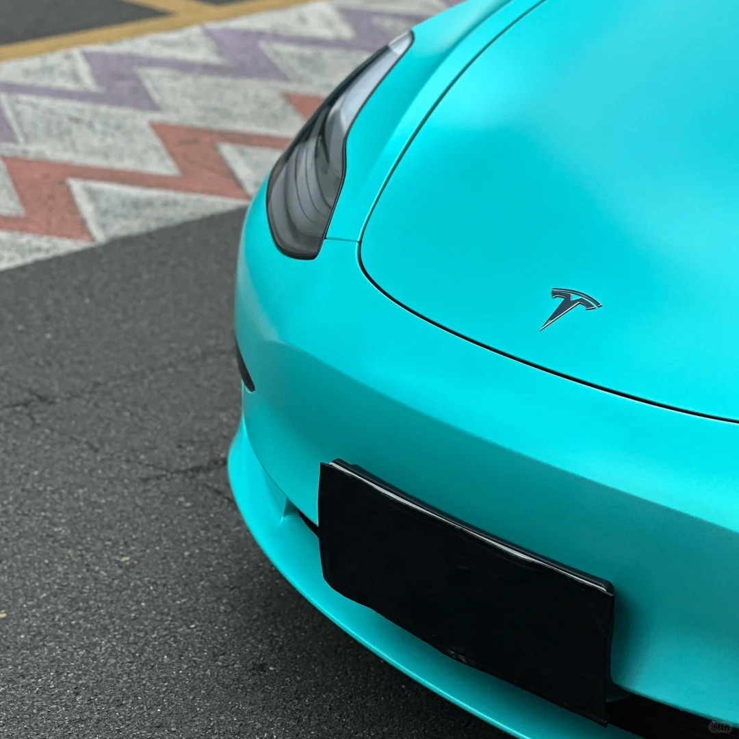 Matte Metallic Tiffany Blue Car Vinyl Wrap