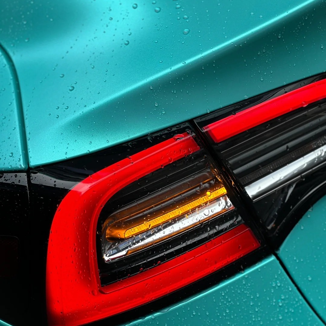 Matte Metallic Tiffany Blue Car Vinyl Wrap