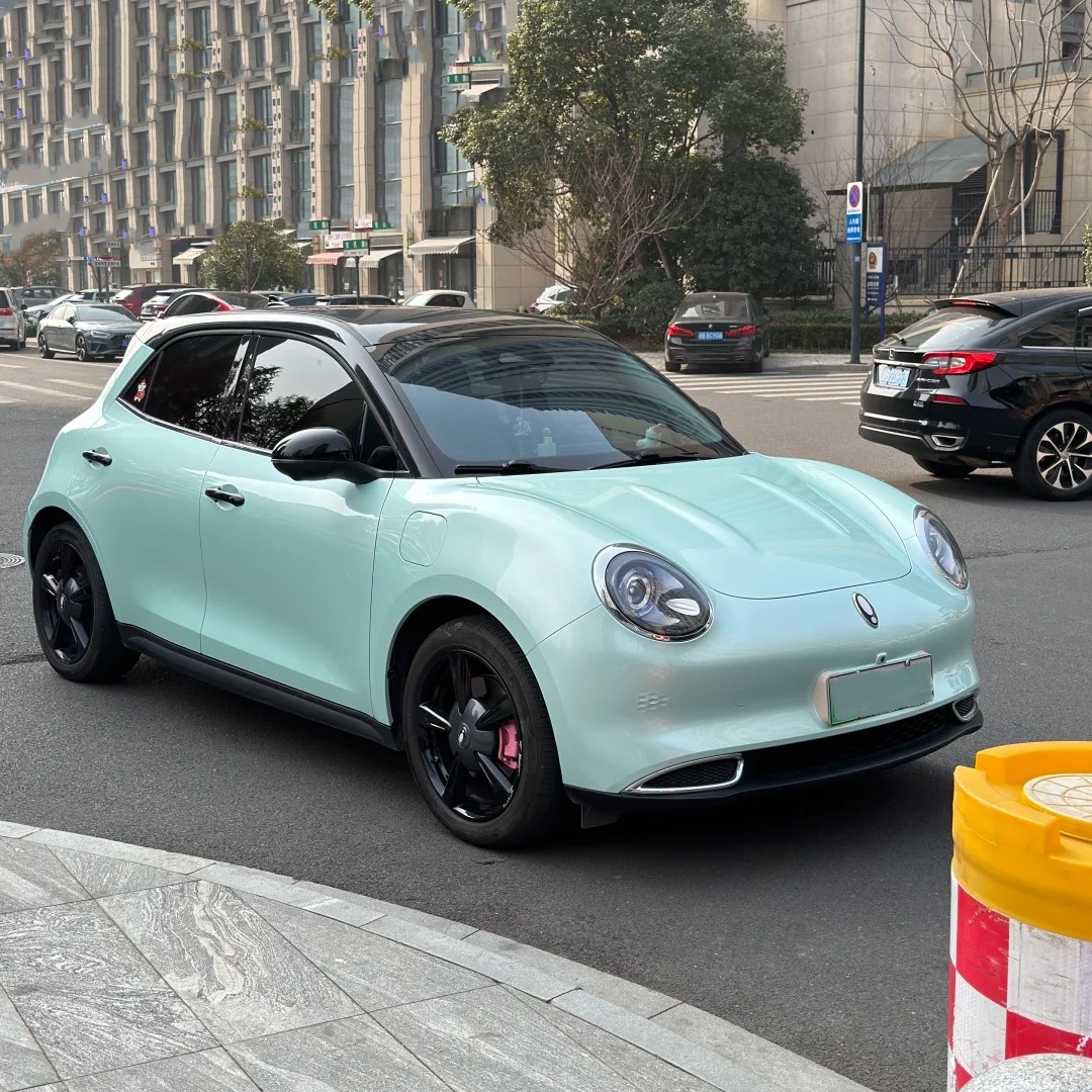 Macaron Moonlight Jade Car Vinyl Wrap