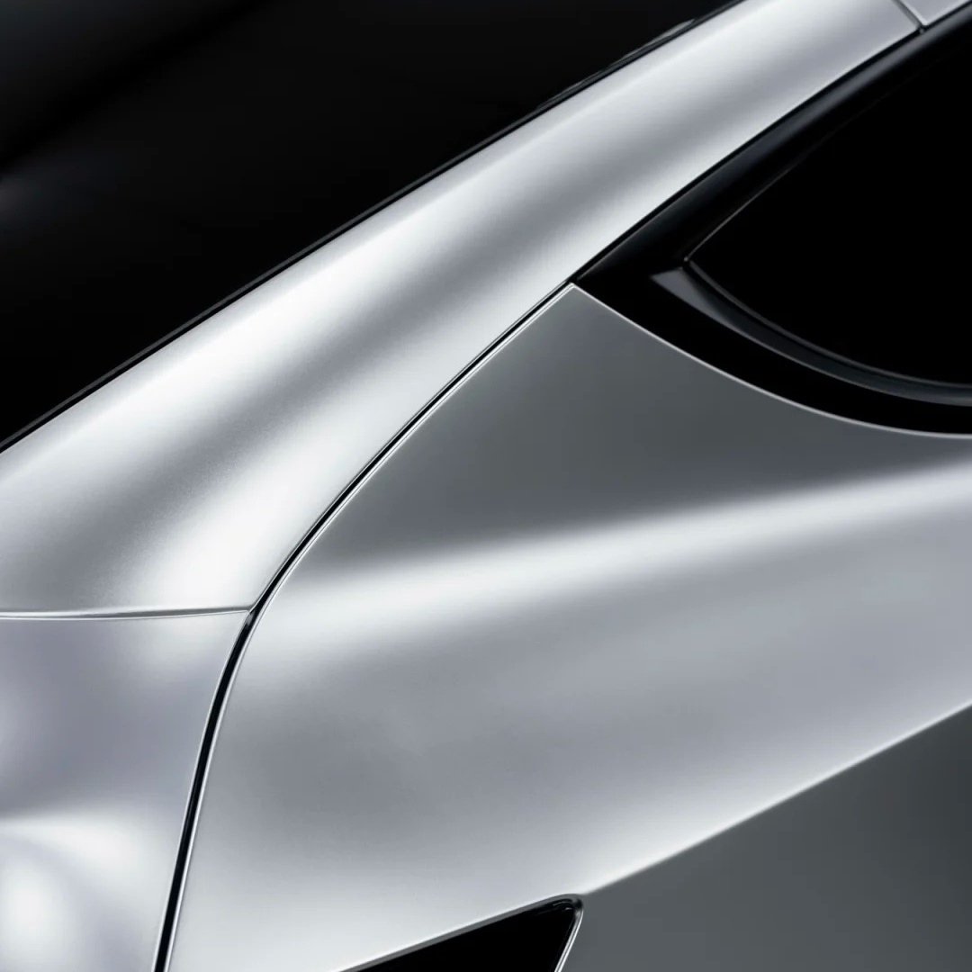 TPU Matte Alexander Silver Paint Protection Film