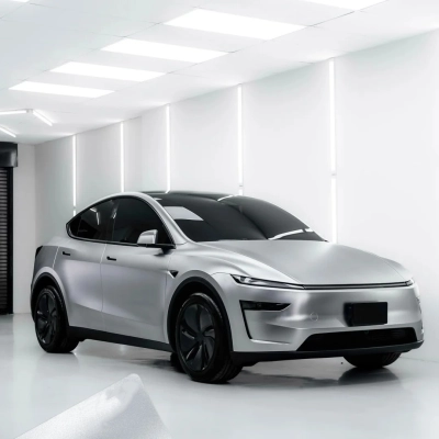 TPU Matte Alexander Silver Paint Protection Film 02