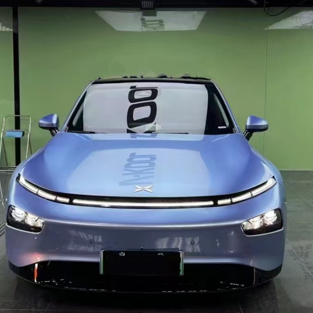 Gloss Metallic Mist Blue Car Vinyl Wrap