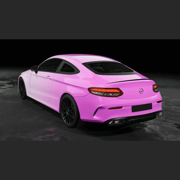 Pink Gradient Customized Vinyl Wrap 