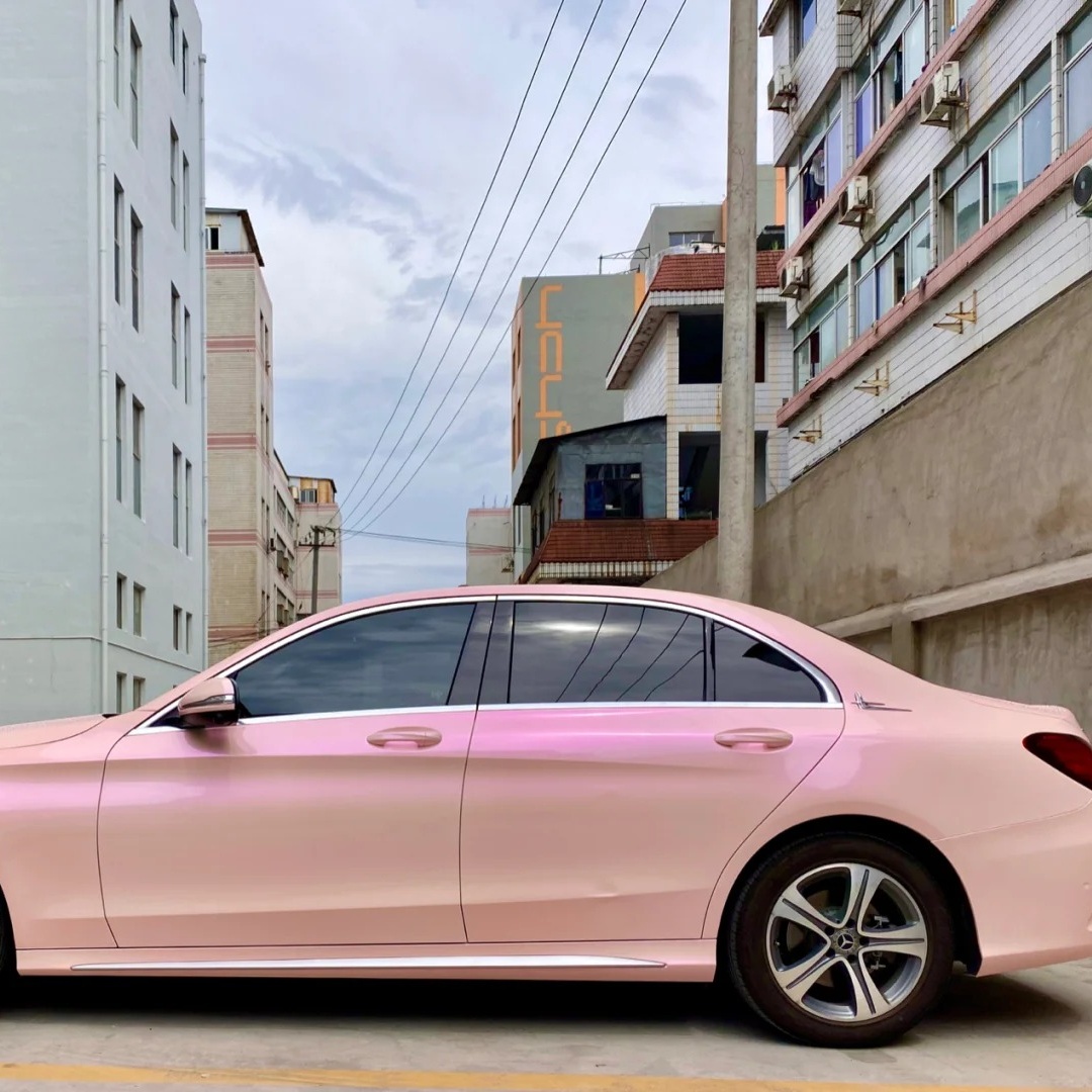 Candy Metallic Purple Pink Car Vinyl Wrap