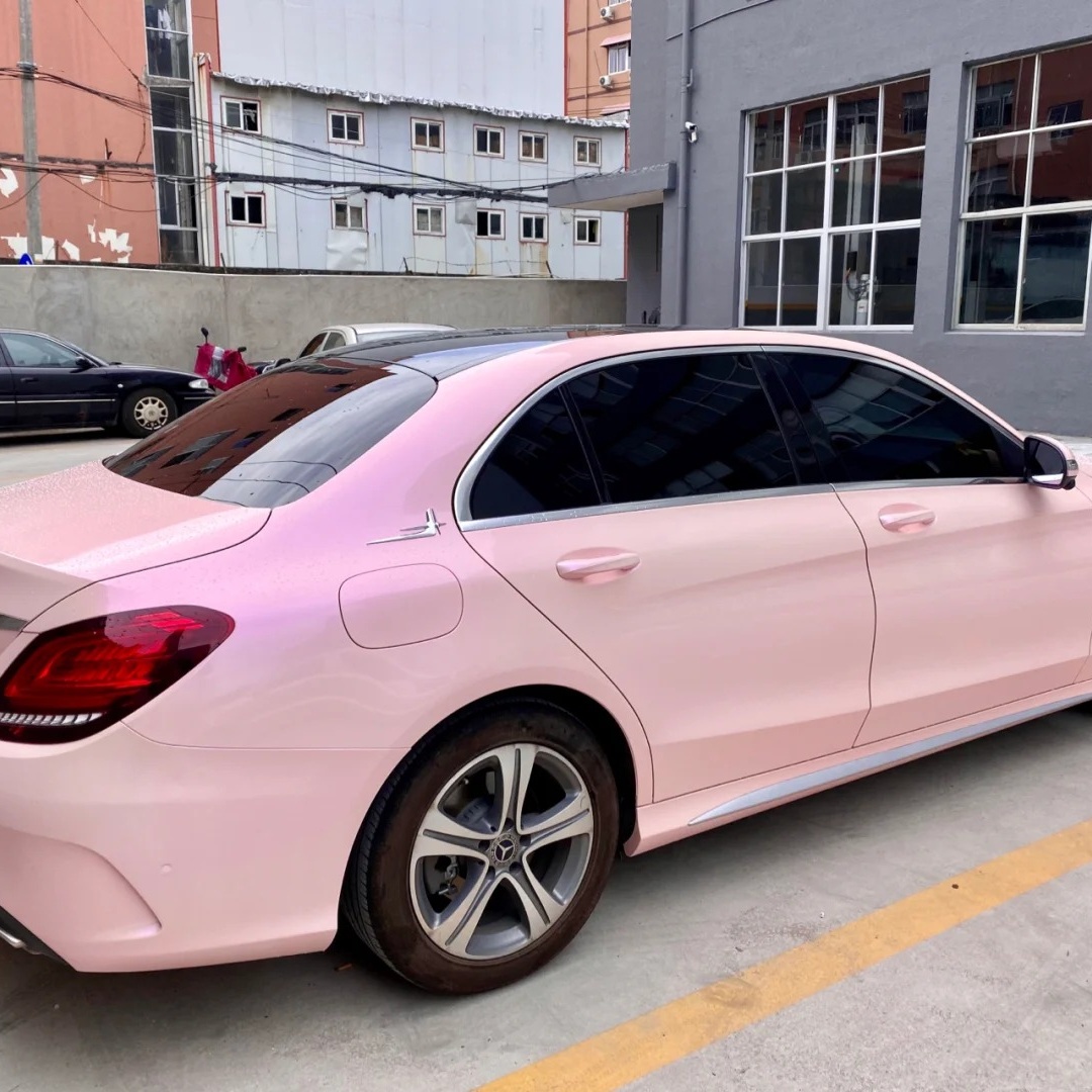 Candy Metallic Purple Pink Car Vinyl Wrap