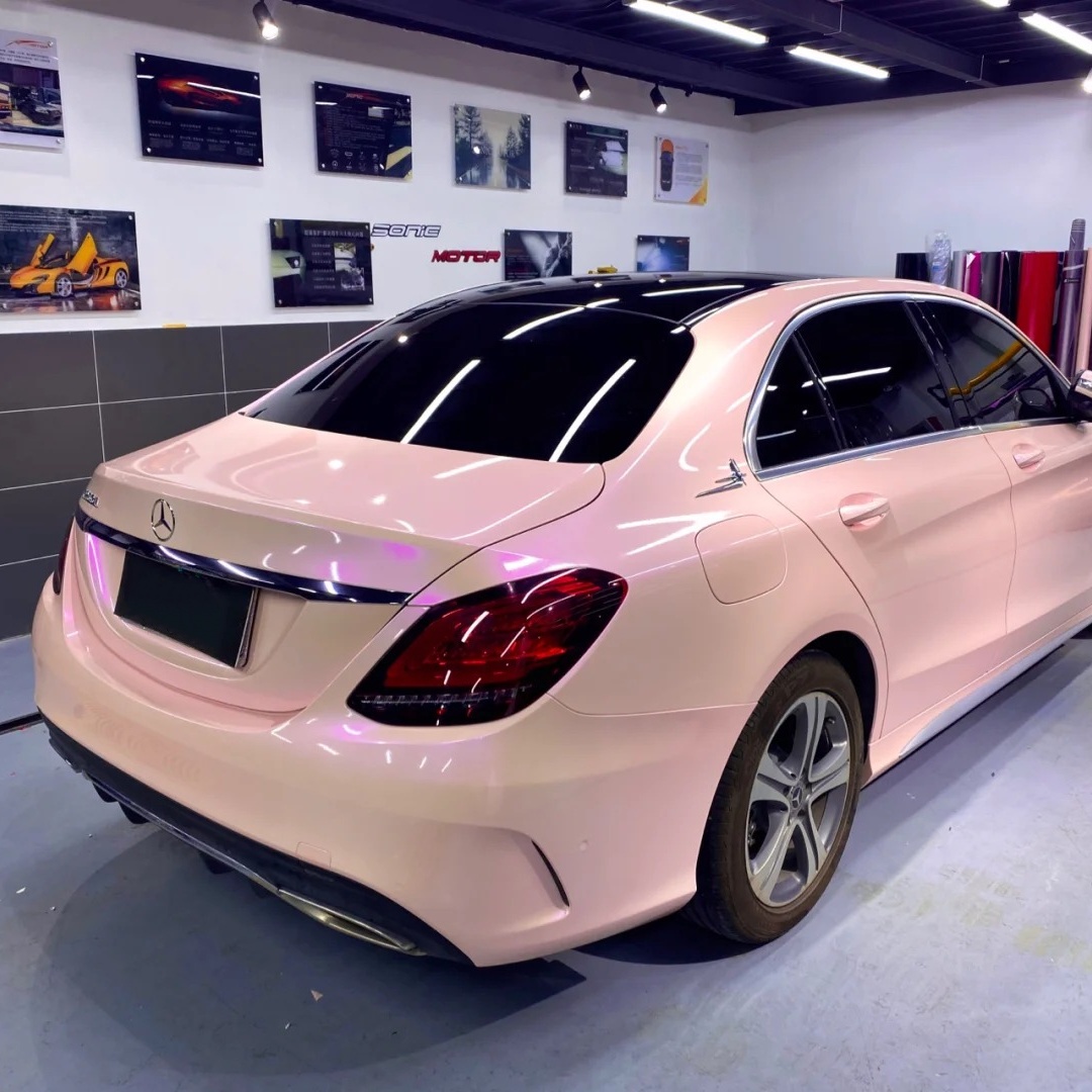 Candy Metallic Purple Pink Car Vinyl Wrap
