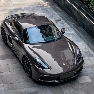 PET NIO Galaxy Purple Car Vinyl Wrap 02