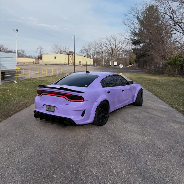 Super Gloss Lavender Purple Car Vinyl Wrap