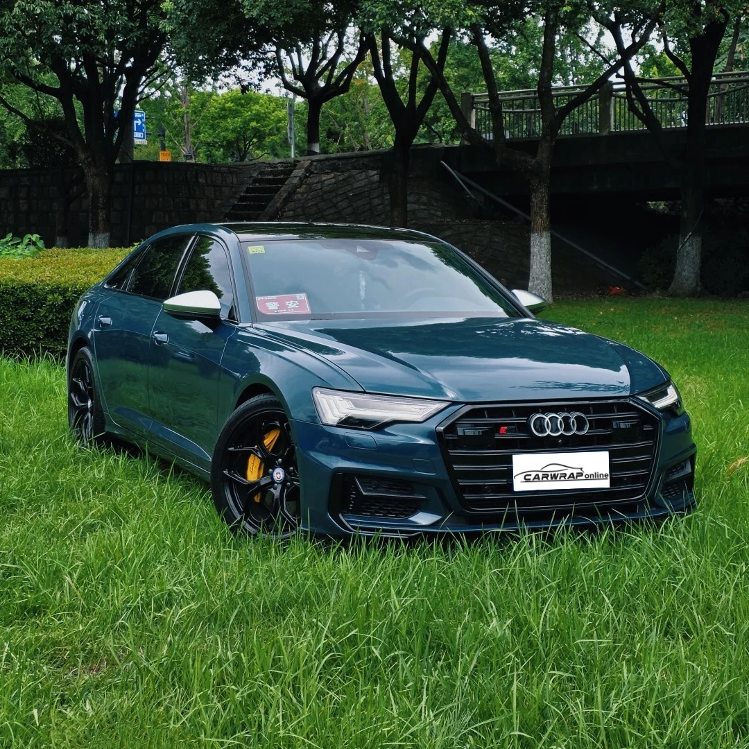 PET Gloss  Avalon Green Car Vinyl Wrap