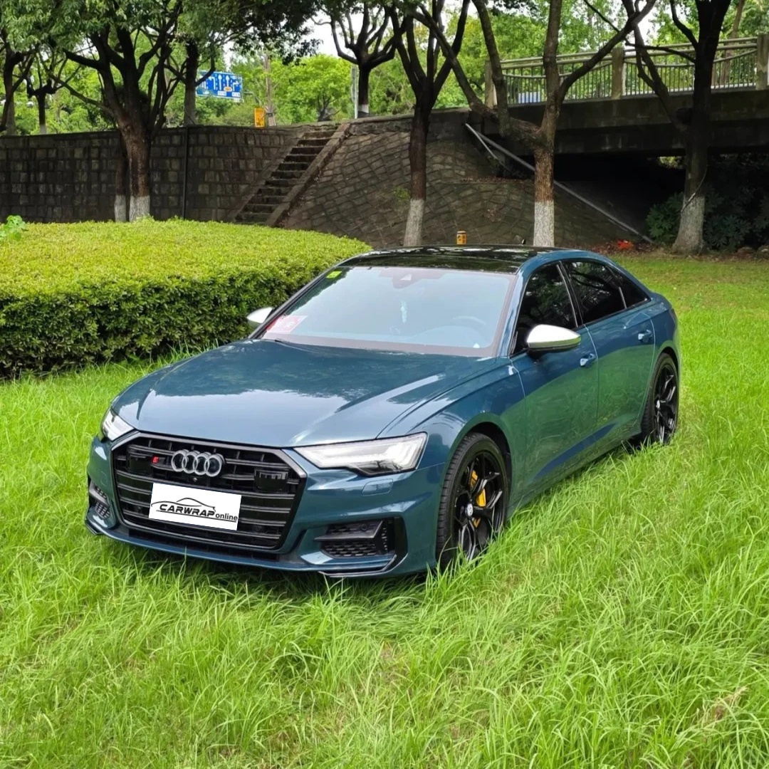 PET Gloss  Avalon Green Car Vinyl Wrap
