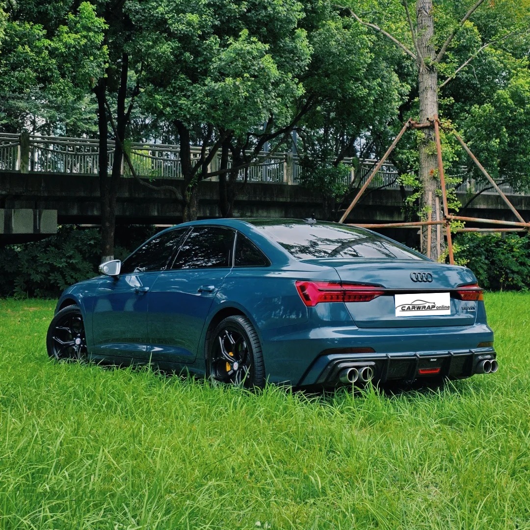 PET Gloss  Avalon Green Car Vinyl Wrap