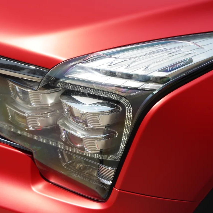 Matte Metallic Red Car Vinyl Wrap