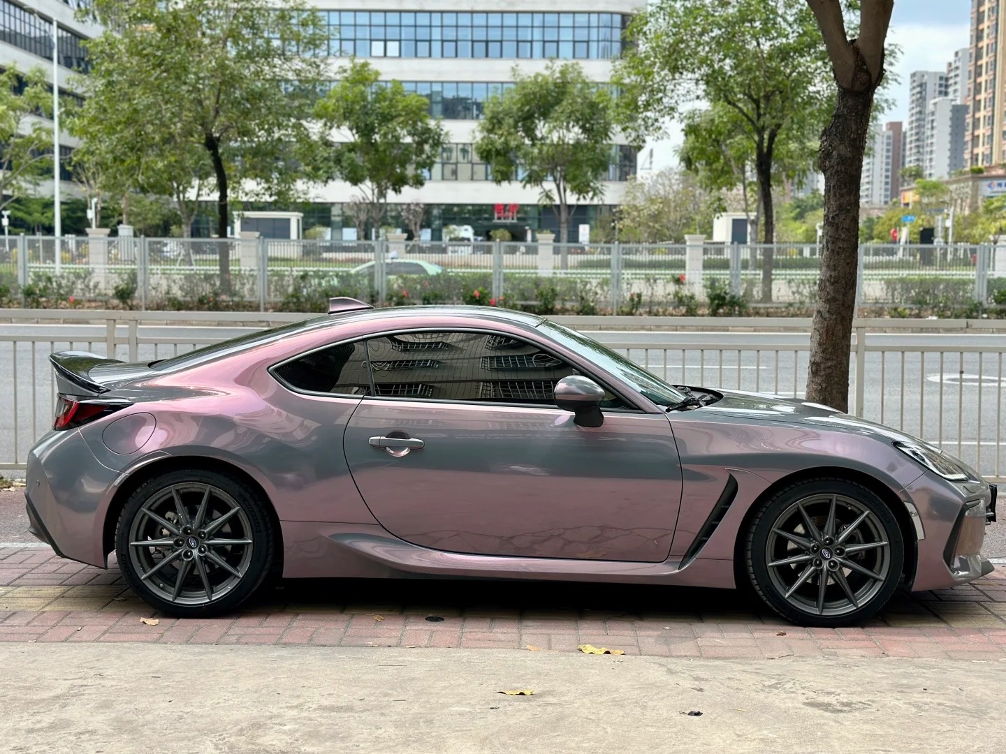Glitter Metallic Star Ash Pink Car Vinyl Wrap