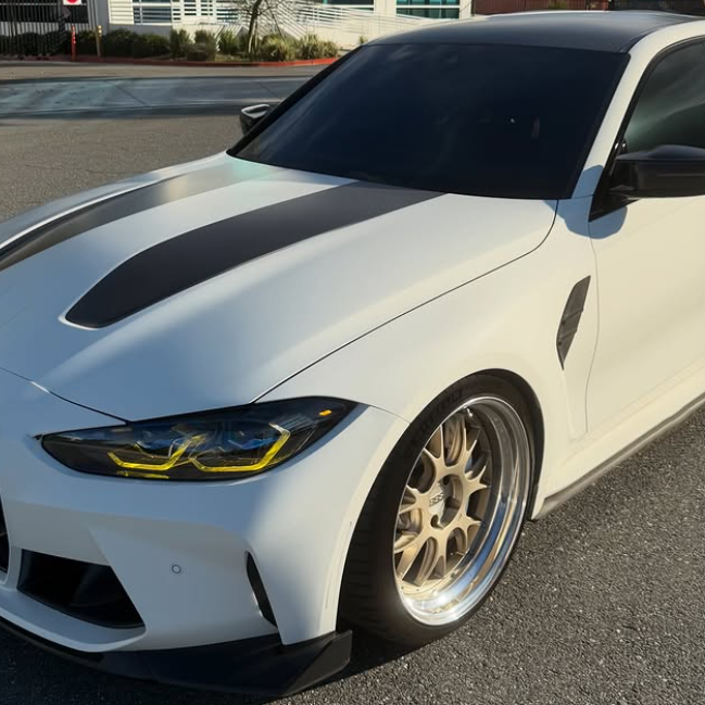 NIO Ultimate Flat Pure White Car Vinyl Wrap