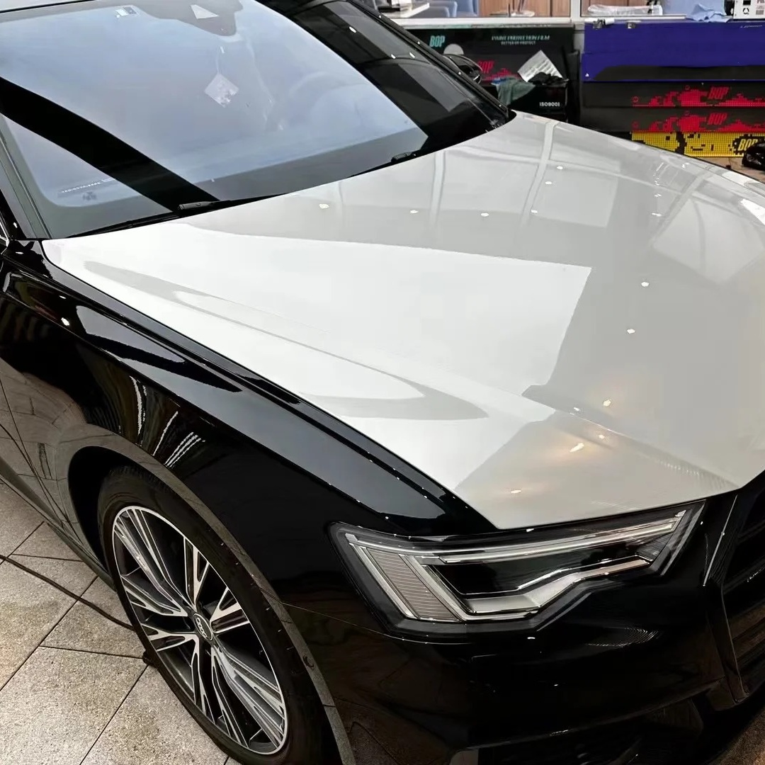 PET Martin Silver Grey Car Vinyl Wrap