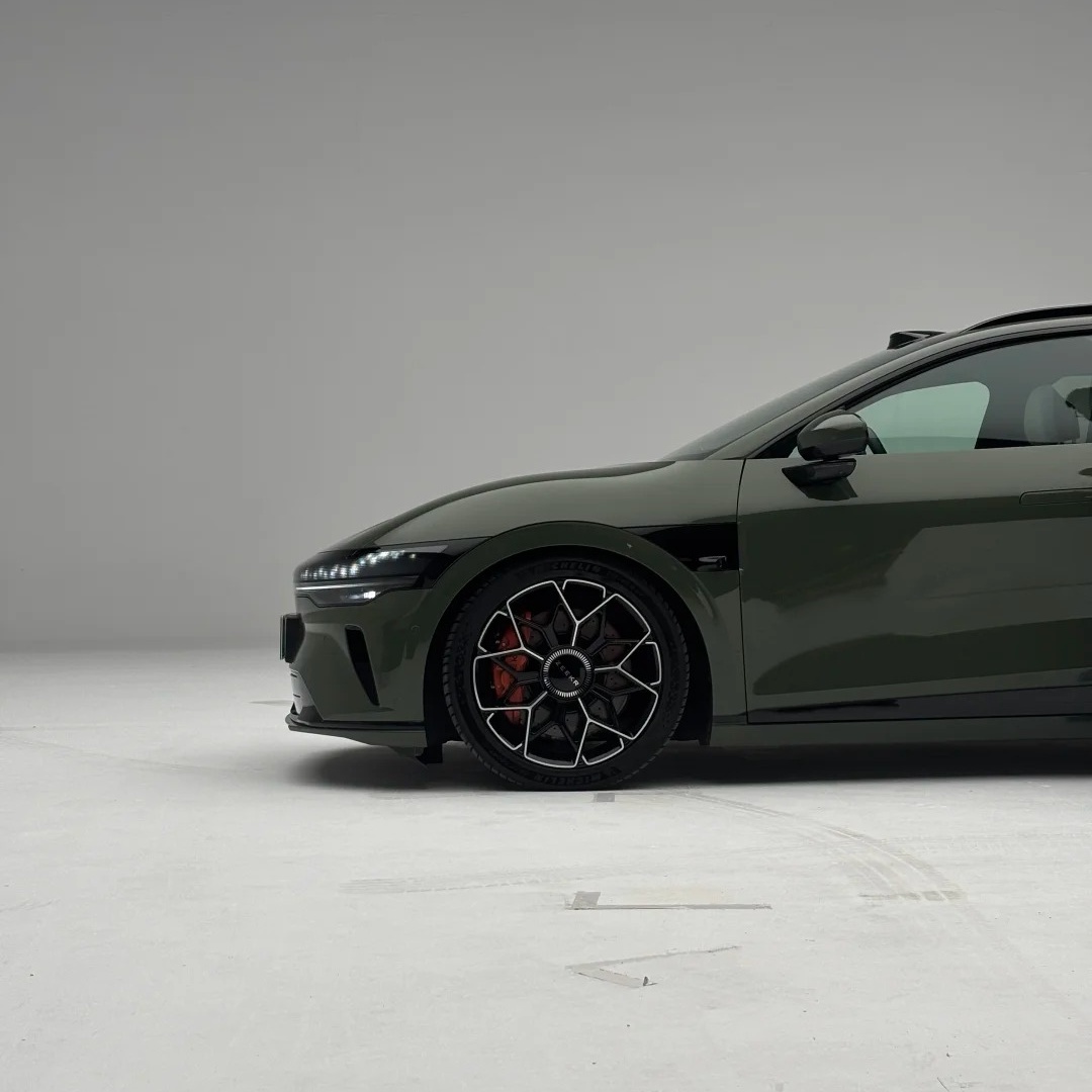 PET Glossy Aurora Green Car Vinyl Wrap