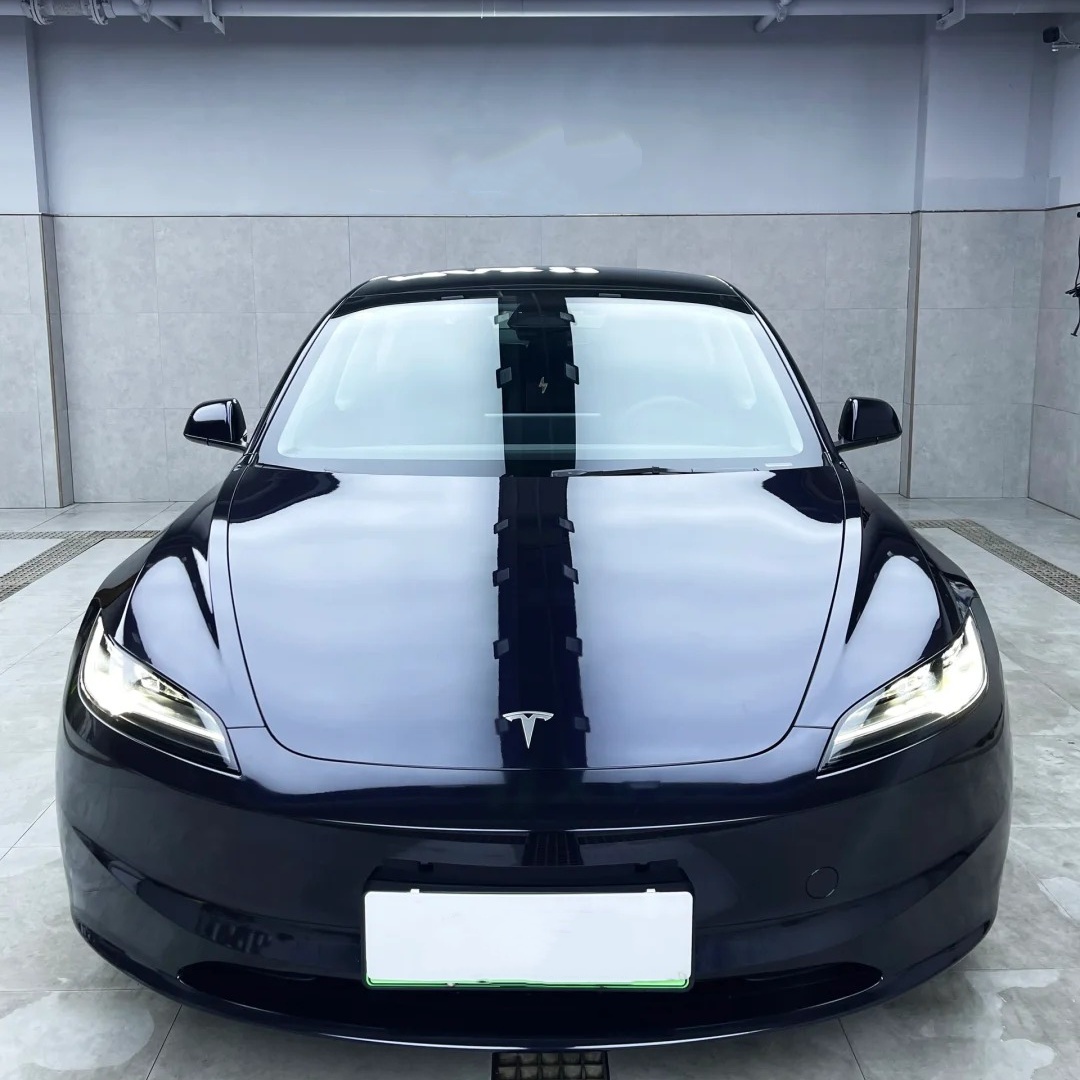PET Spar Blue Black Car Vinyl Wrap