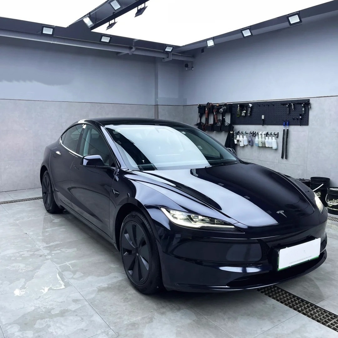 PET Spar Blue Black Car Vinyl Wrap