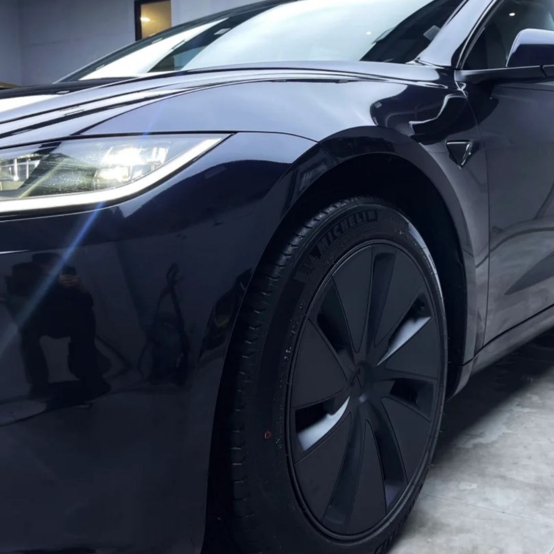 PET Spar Blue Black Car Vinyl Wrap