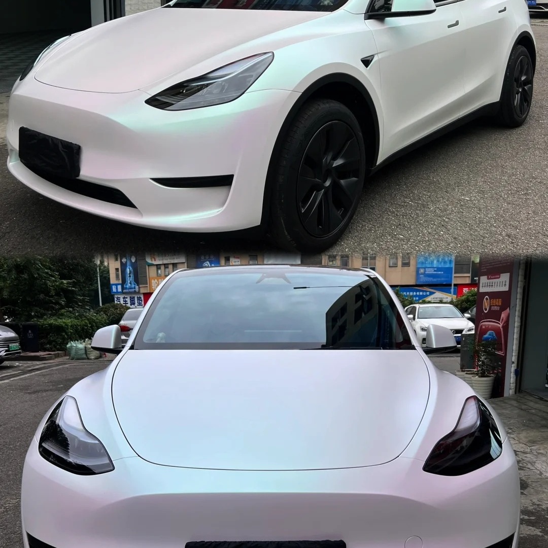 Matte Aurora Pearl Car Vinyl Wrap