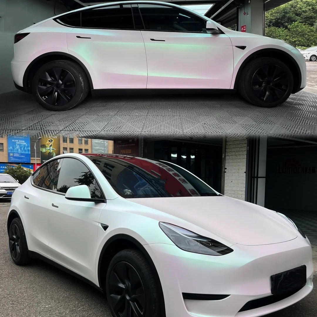 Matte Aurora Pearl Car Vinyl Wrap