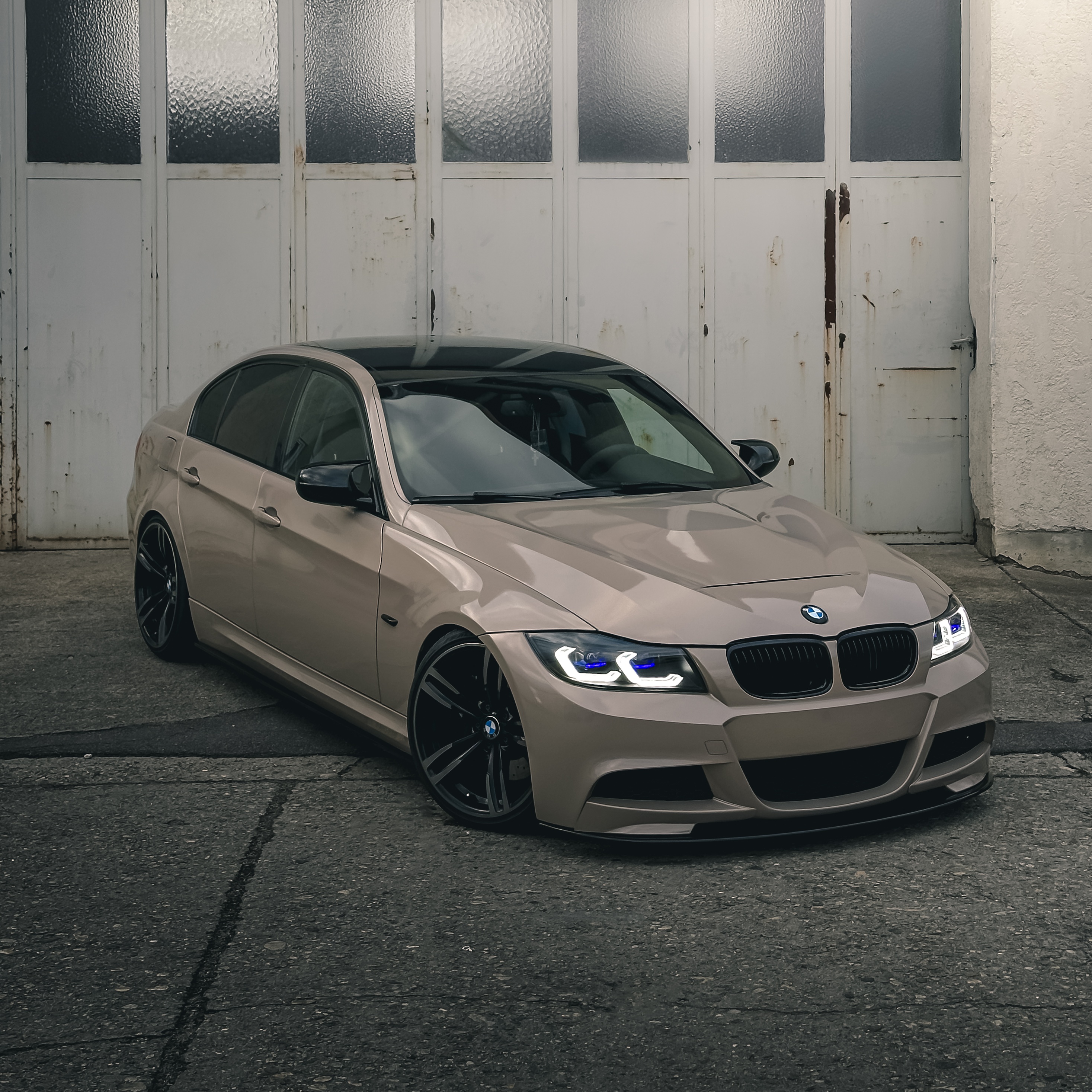 PET Beige Clair Car Vinyl Wrap
