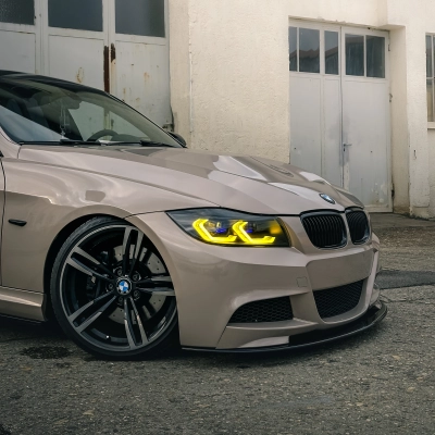 PET Beige Clair Car Vinyl Wrap 02