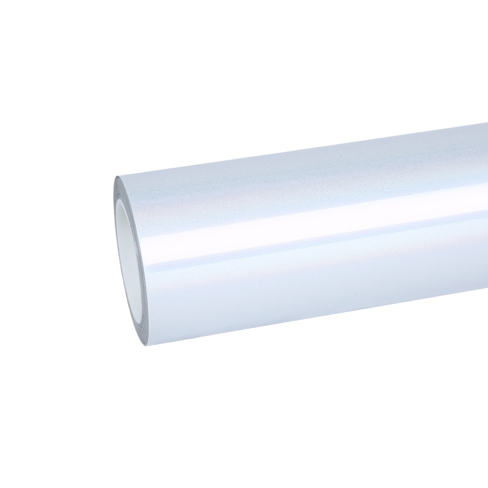 Glossy Laser White Car Vinyl Wrap