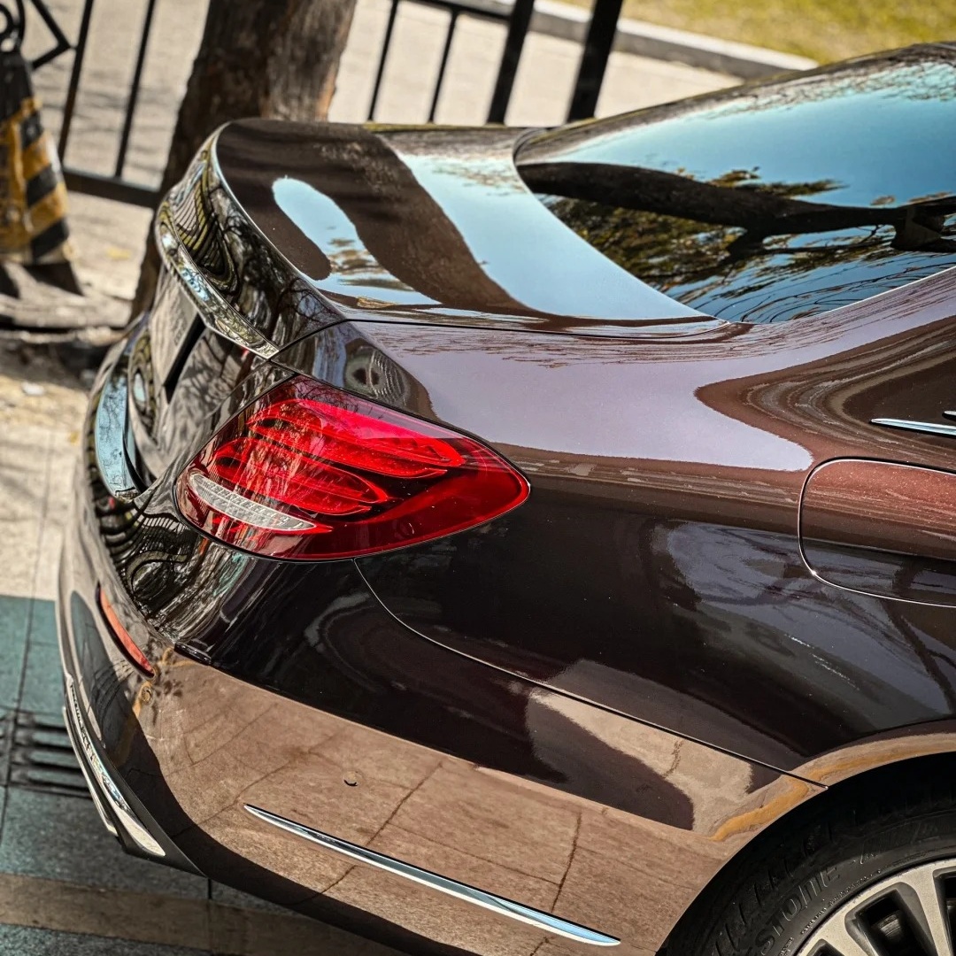 PET Gloss Tourmalie Red Car Vinyl Wrap