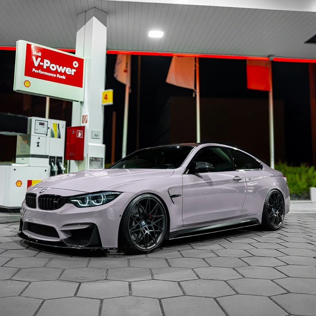 PET Far Sky Purple Car Vinyl Wrap