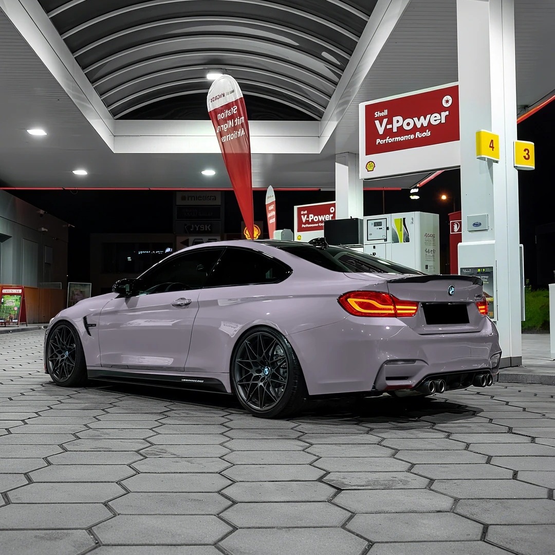 PET Far Sky Purple Car Vinyl Wrap