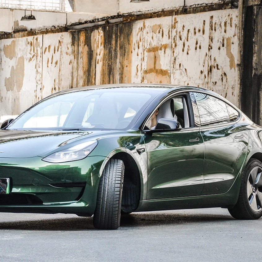 PET Sonoma Green Car Vinyl Wrap