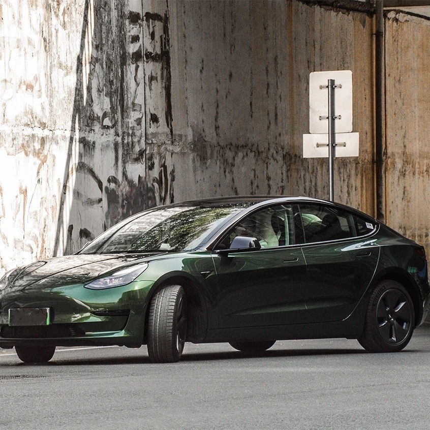 PET Sonoma Green Car Vinyl Wrap