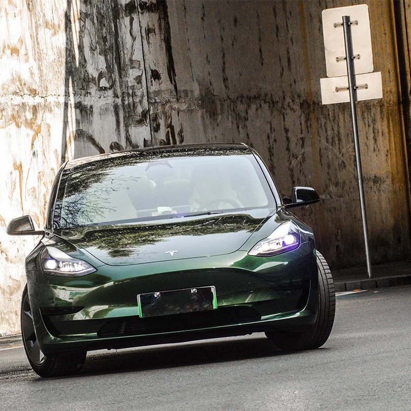 PET Sonoma Green Car Vinyl Wrap