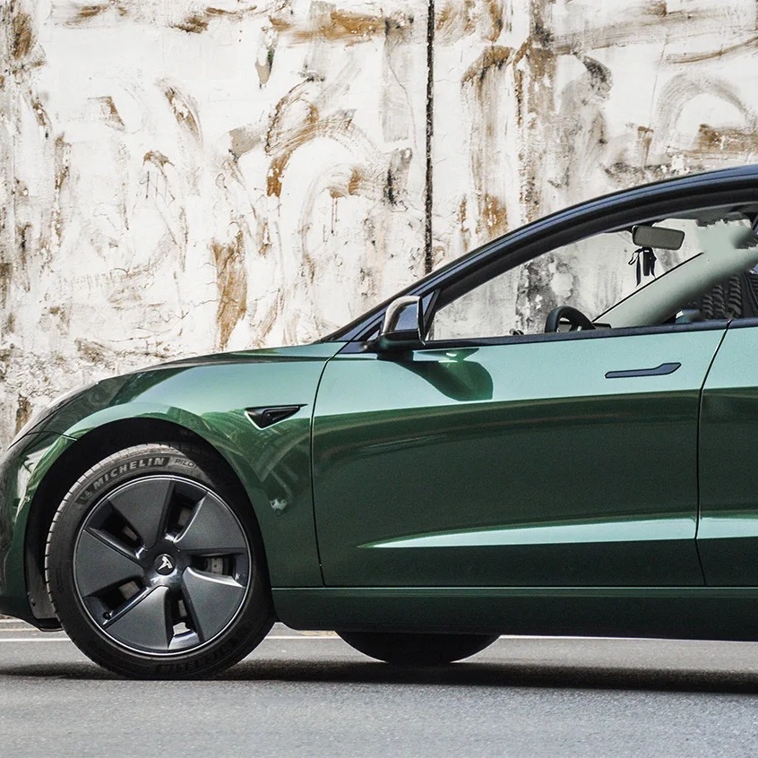 PET Sonoma Green Car Vinyl Wrap