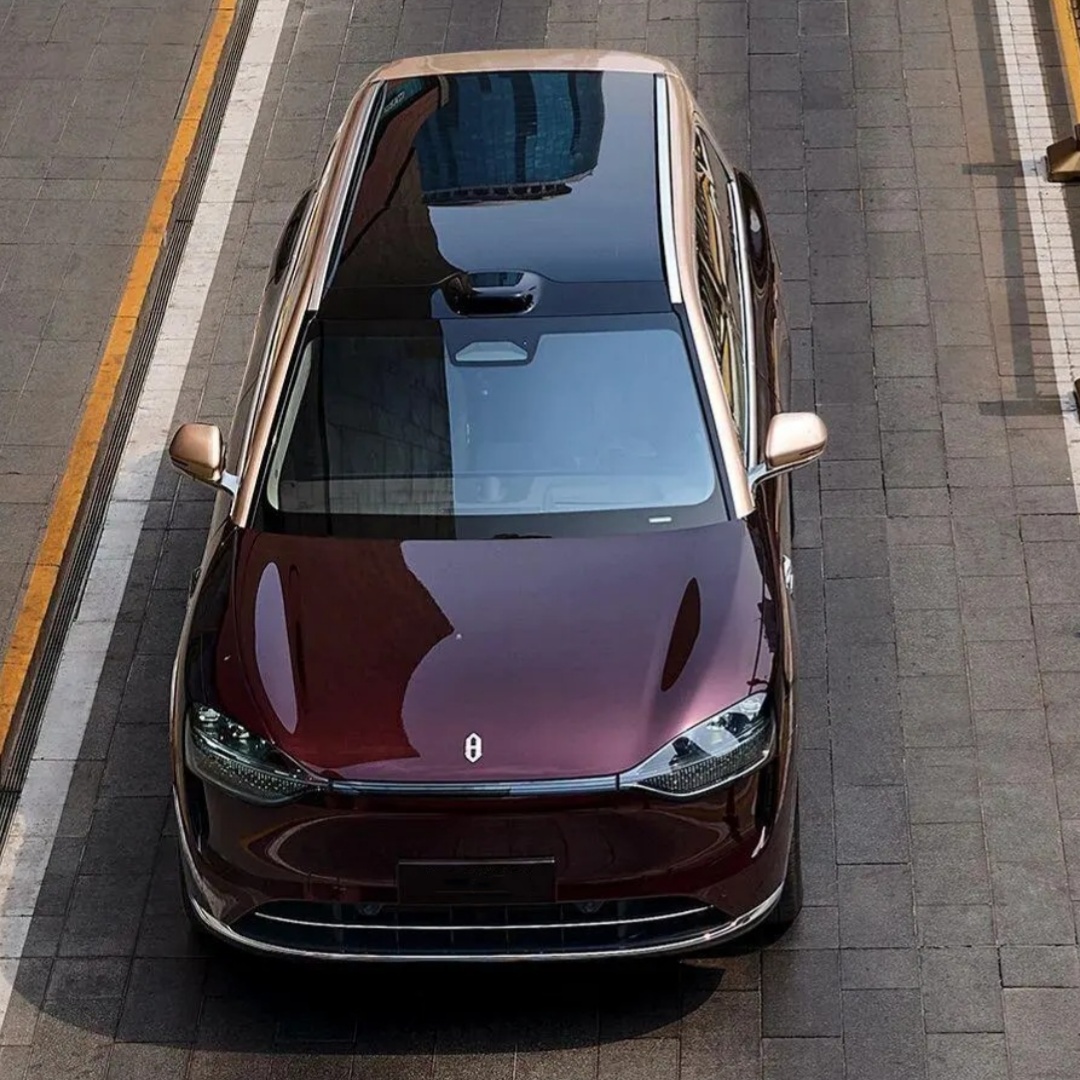 PET AITO Jin Rihong Red Car Vinyl Wrap