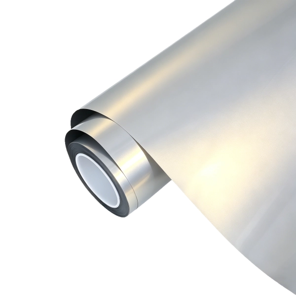 PET Matte Technological Grey To Gold Car Vinyl Wrap
