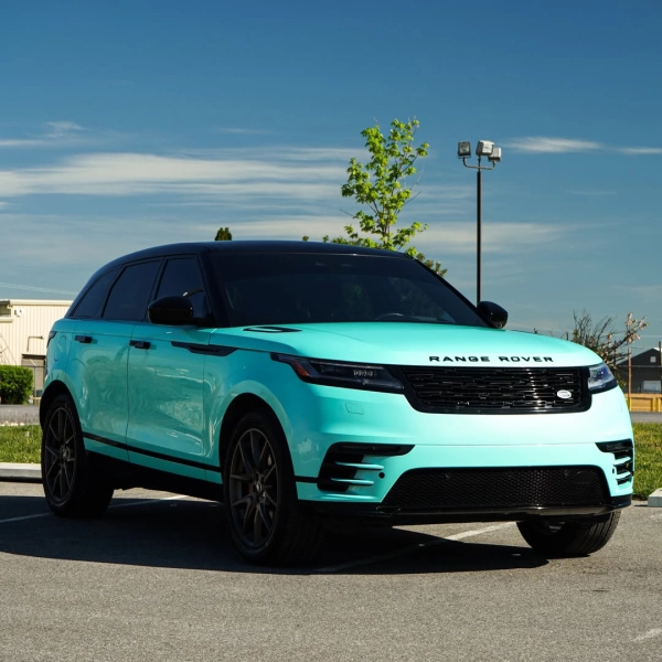 Super Gloss Tiffany Blue Car Vinyl Wrap