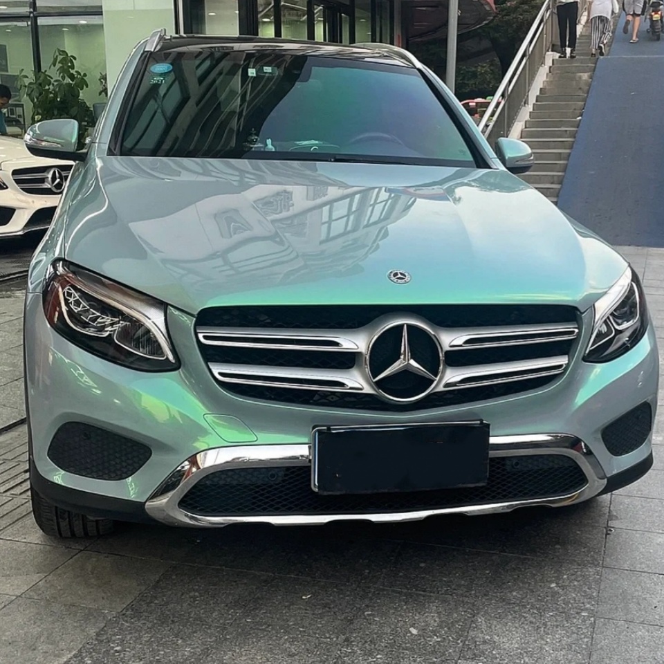 Candy Metallic Grey Green Car Vinyl Wrap