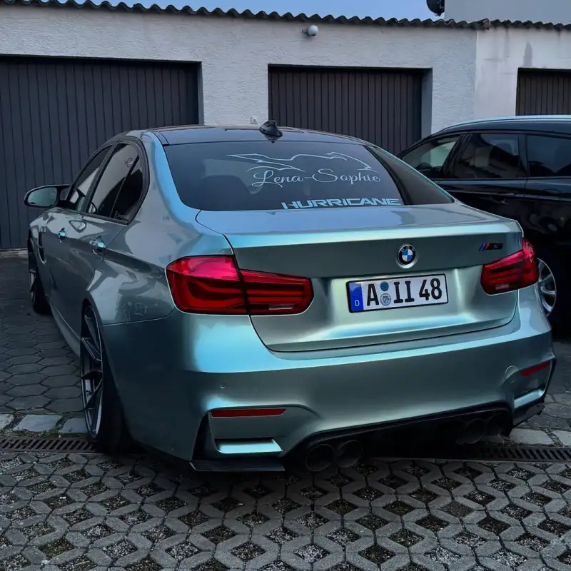 PET Hadlin Green Car Vinyl Wrap